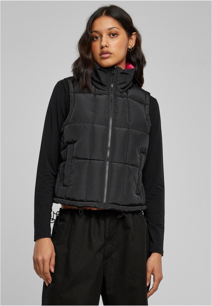 Vesta casual Reversible scurt Puffer dama Urban Classics