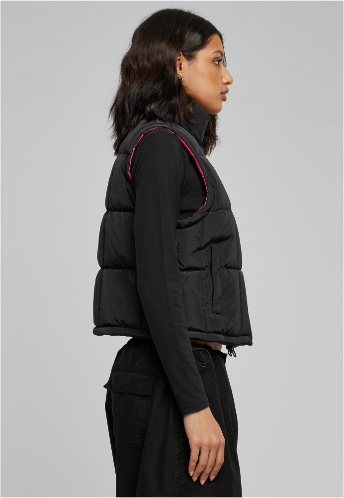 Vesta casual Reversible scurt Puffer dama Urban Classics