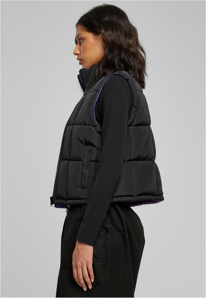 Vesta casual Reversible scurt Puffer dama Urban Classics