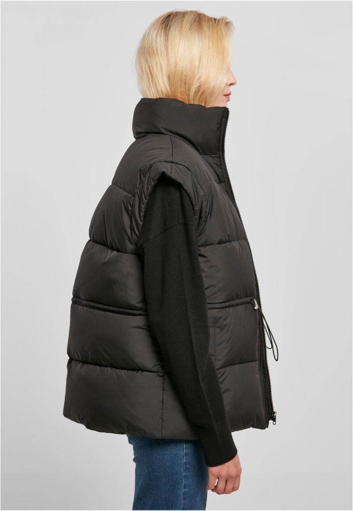 Vesta casual Waisted Puffer dama Urban Classics